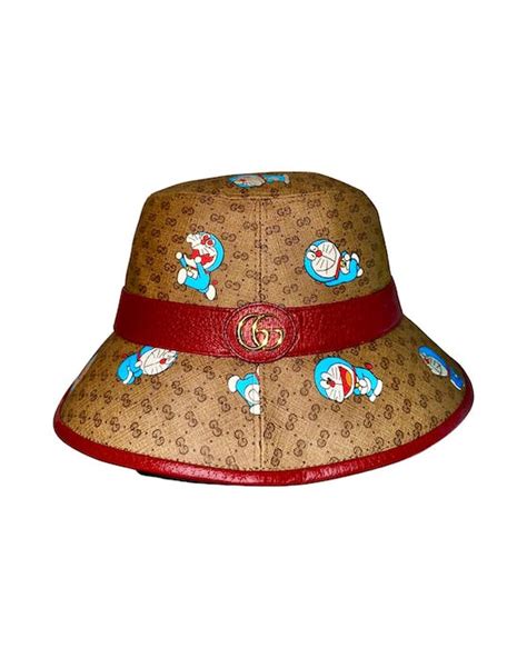 gucci bucket hat doraemon|Gucci Doraemon 2021.